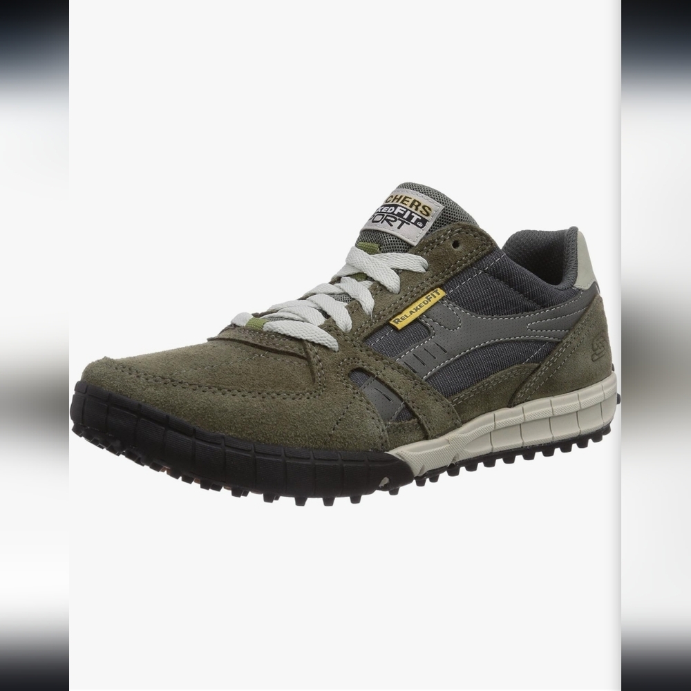 🇺🇦 Skechers Vintage Dad Sneakers Leather And Suede Men’s Size 8.5 New